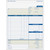 TOPS 3866 Three-part Carbonless Job Invoice Forms