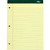 TOPS 63387 Perforated 3 Hole Punched Ruled Docket Legal Pads