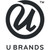 U Brands 3837U0206 Vena Desk Organization Collection Waste Basket