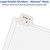 Avery 82105 Collated Legal Dividers Allstate Style, Letter Size, EXHIBIT Tab A-Z