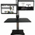 Victor DC450 High Rise Electric Dual Monitor Height Adjustable Standing Desk Workstation