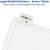 Avery 82432 Side Tab Individual Legal Dividers