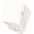 Avery 82472 Side Tab Individual Legal Dividers