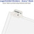 Avery LGDLTS Individual Legal Exhibit Dividers - Avery Style