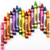 Crayola 52-8039 Triangular Anti-roll Crayons