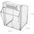 Deflecto 20403OP Tilt Bin Interlocking Multi-Bin Storage Organizer