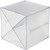 Deflecto 350201 Stackable Cube Organizer
