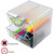 Deflecto 350301 Stackable Cube Organizer
