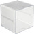 Deflecto 350401 Stackable Cube Organizer