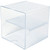Deflecto 350701 Stackable Cube Organizer