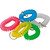 Baumgartens KC7000 Plastic Wrist Coil Key Chains