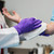 Kimberly-Clark 55082 Purple Nitrile Exam Gloves - 9.5"