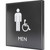 Lorell 02659 Restroom Sign