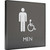 Lorell 02659 Restroom Sign