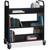 Lorell 99931 Double-sided Book Cart