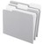 Pendaflex 152-1/3GRA Two-tone Color File Folders