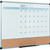 MasterVision MB0707186P 3-in-1 Monthly Dry-erase Calendar Board