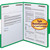 Smead 12140 Fastener File Folders with Reinforced Tab