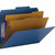 Smead 14200 Premium Pressboard Classification Folders with SafeSHIELD Coated Fastener Technology