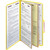 Smead 19034 SafeSHIELD Fasteners 2 Divider Classification Folders