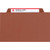 Smead 19075 Plain 2/5 Tab 2-divider Classification Folders