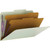Smead 19076 Plain 2/5 Tab 2-divider Classification Folders