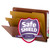 Smead 26860 Classification Folders with SafeShield Fastener