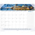 At-A-Glance 89803 Panoramic Seascape Scene Monthly Desk Pad