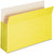 Smead 74233 Drop Front Panel Colored File Pockets