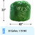 Stout G3340E11 Controlled Life-Cycle Plastic Trash Bags