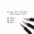 UniBall Signo Impact 207 Gel Pen 65802, 1.0 mm Bold Point, Red Uni Super Ink