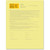 Xerox 3R12437 Bold Digital Canary Carbonless Paper