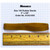 Alliance Pale Crepe Gold Rubber Bands, Size 105 21055, 5 x 5/8", 1 Lb. Box