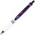 Pentel BL77PW-V EnerGel Pearl, 0.7 mm, Violet Liquid Gel Ink, Retractable Rollerball Pen