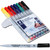 Staedtler 315WP8 Lumocolor Non-Permanent Marker, Medium Point 1.0 mm, 8 Color Set