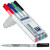 Staedtler Lumocolor 311WP4 Non-Permanent Markers, 0.4mm Superfine, 4 Color Set