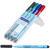 Staedtler 305MWP4 Lumocolor Correctable Dry Erase Pen 1.0 mm Medium Point 4-Color Set