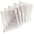 tarifold-p020-white-border-clear-plastic-pivoting-pockets-pack-of-10