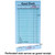 Adams 525SW Guest Check Books, 1 Part, 3-4/10 x 6-3/4", Pack of 10