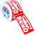 Tape Logic DL1400 "Do Not Bend" Labels, 3 x 5", Roll of 500