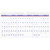 At-A-Glance PM14-28 3-Month Horizontal Wall Calendar