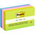 Post-it 655-5UC Notes Original Notepads - Floral Fantasy Color Collection