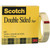 Scotch 665-2P12-36 Permanent Double-Sided Tape - 1/2"W