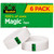 Scotch 8106PK 3/4"W Magic Tape