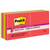 Post-it R330-10SSAN Super Sticky Dispenser Notes - Playful Primaries Color Collection