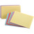 Oxford 40280 Index Cards, 3 x 5" Ruled, Assorted Rainbow Colors, Pack of 100