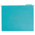 Smead C15HTL 64074 Teal Letter Size Hanging File Folders, 1/5 Cut Tabs, Box of 25