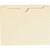 Smead 75500 2-4900 Flat Letter Size Manila File Jackets, 2-Ply Tab, Box Of 100