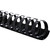 Sparco 18008 1" Black Plastic Binding Combs, Box of 100