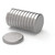 U Brands 2911U0012 High Energy Brushed Metal Magnets